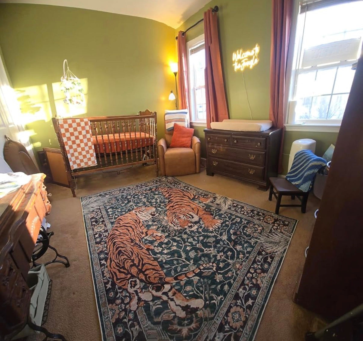 VINTAGE TIGER RUG