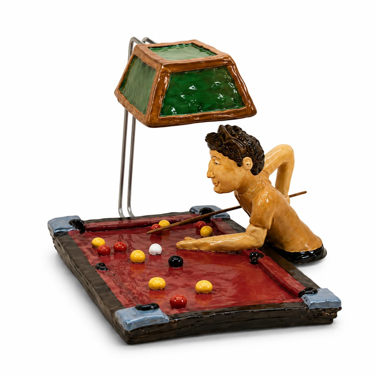 POOL PLAYER INCENSE BURNER