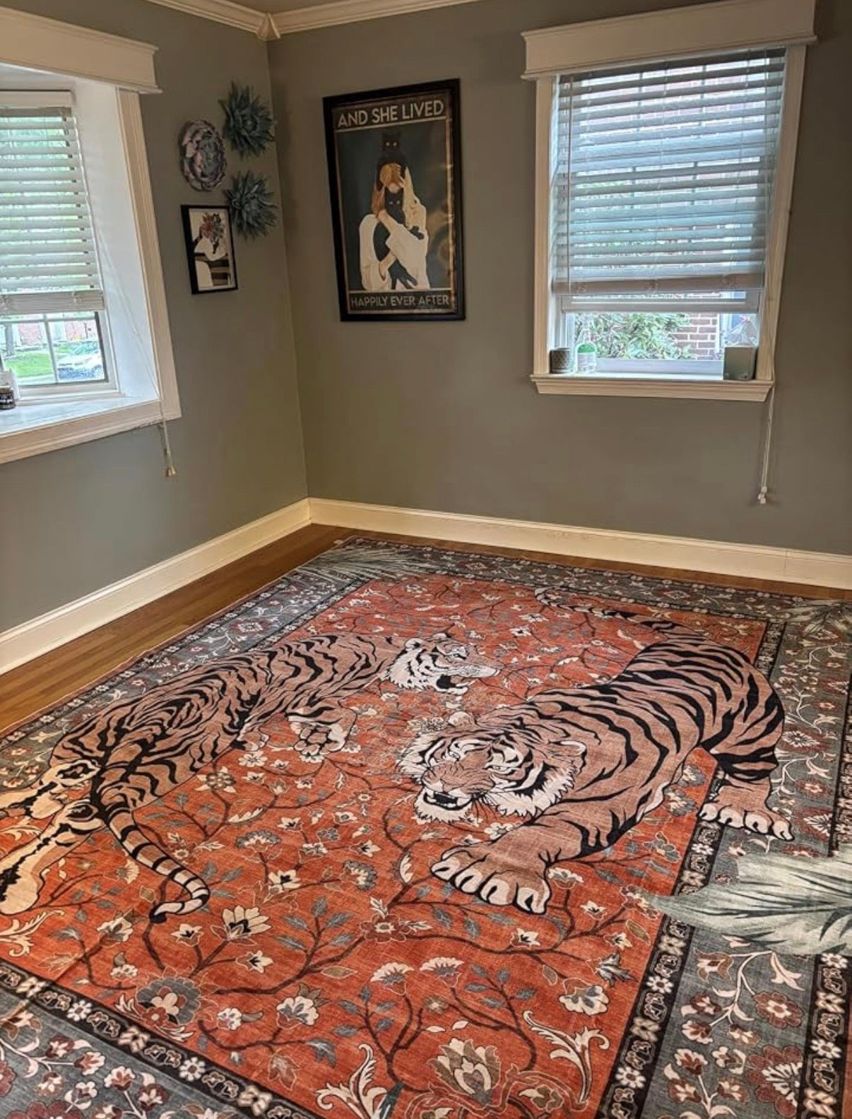 VINTAGE TIGER RUG