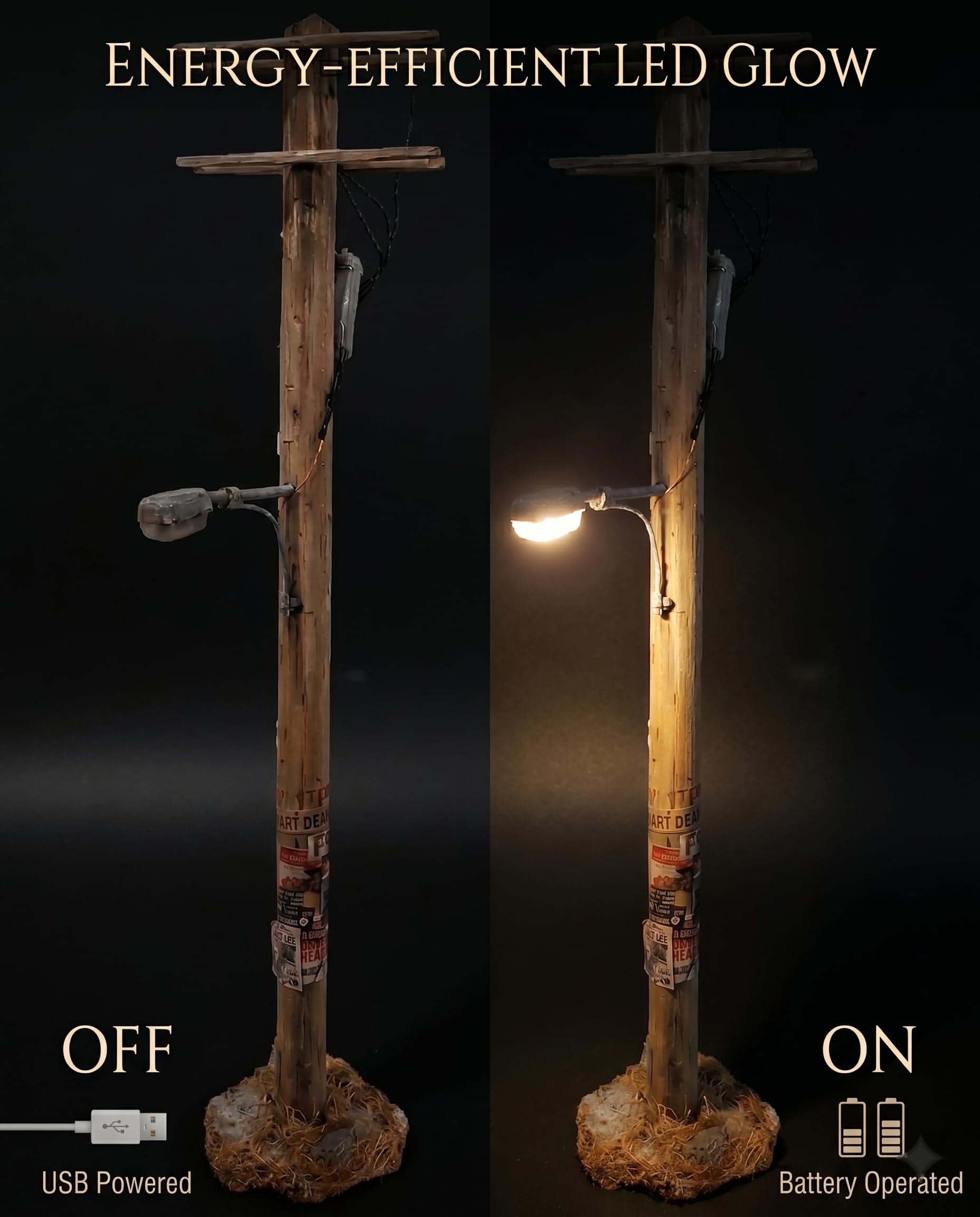 TELEPHONE POLE LAMP