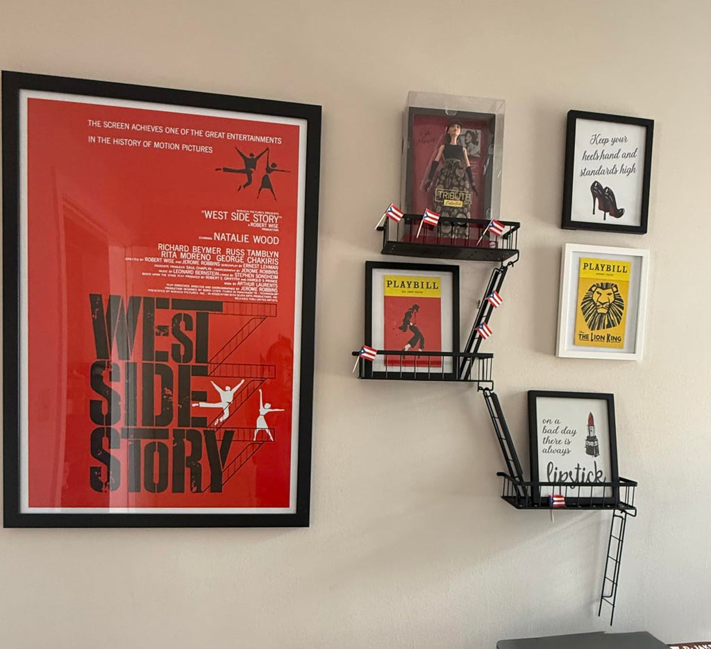 FIRE ESCAPE SHELVES