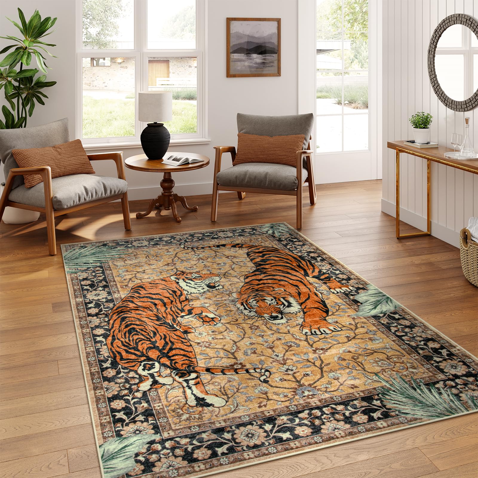 VINTAGE TIGER RUG
