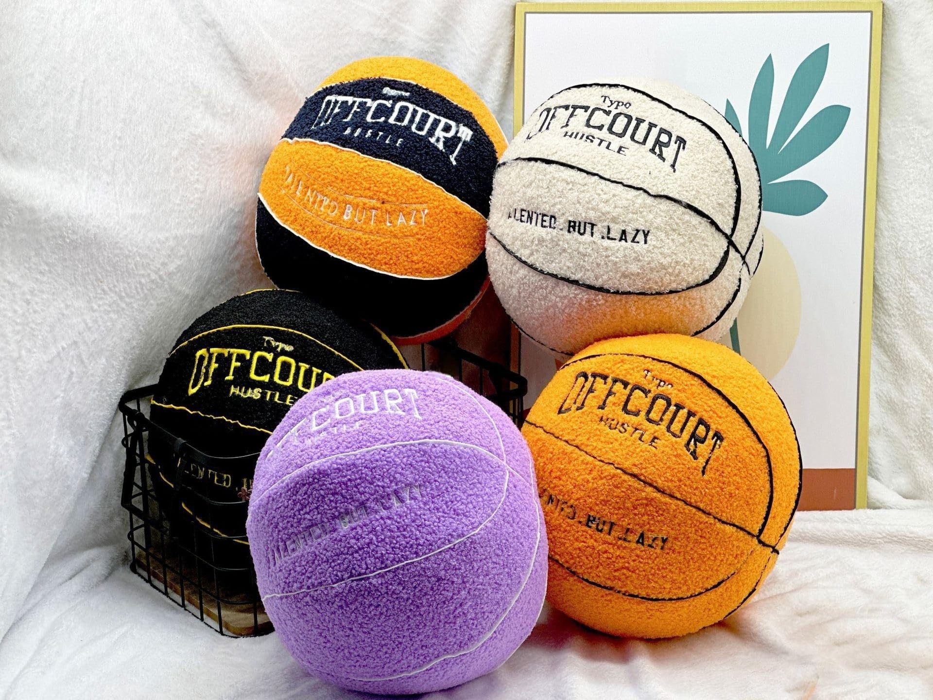 BASKETBALL PILLOW
