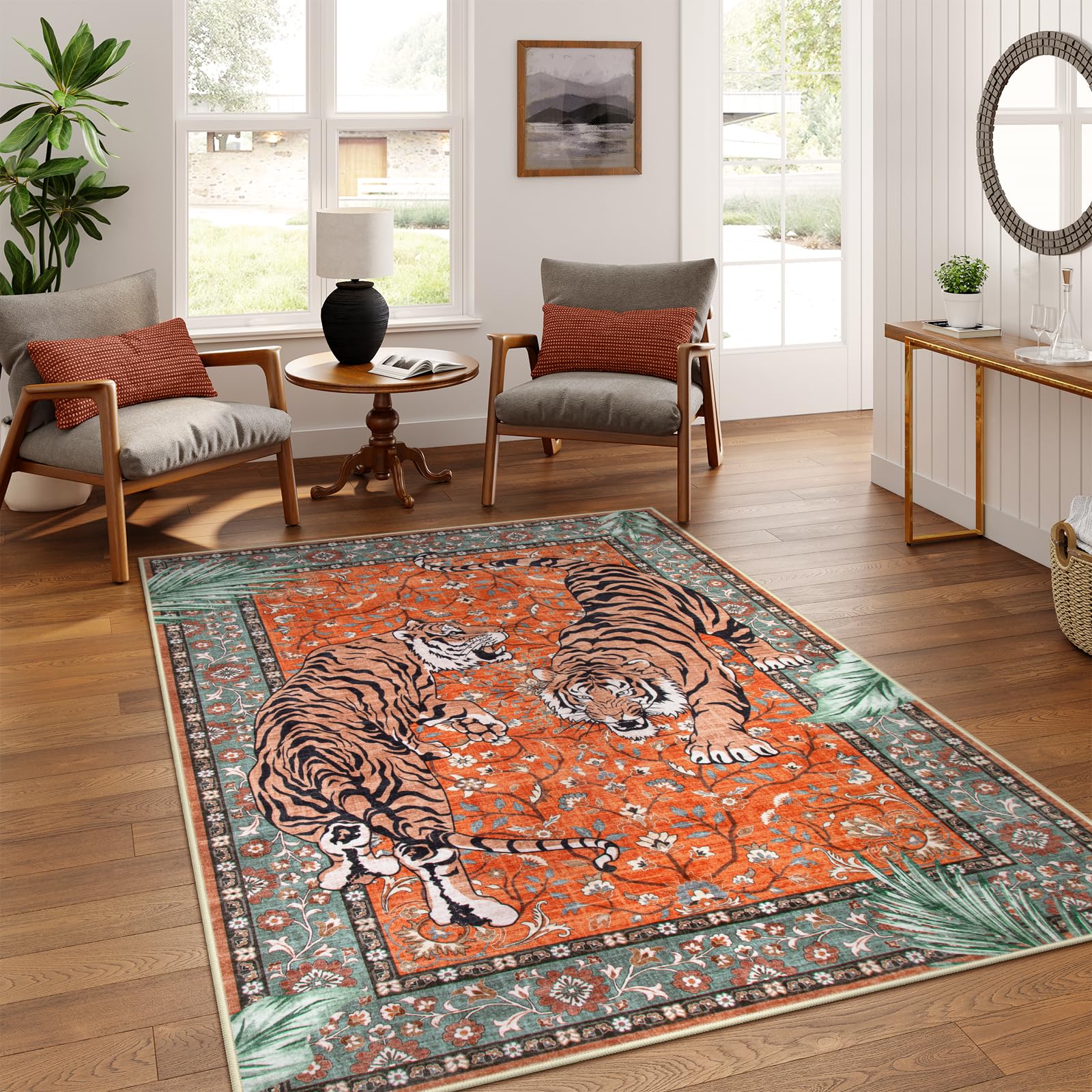 VINTAGE TIGER RUG
