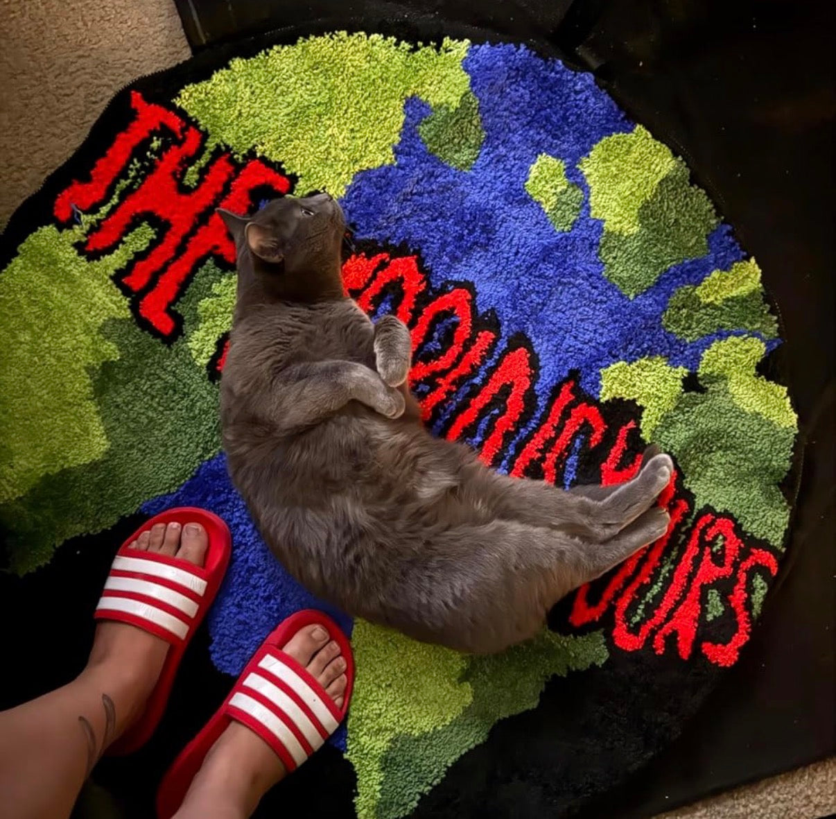THE WORLD IS YOURS RUG