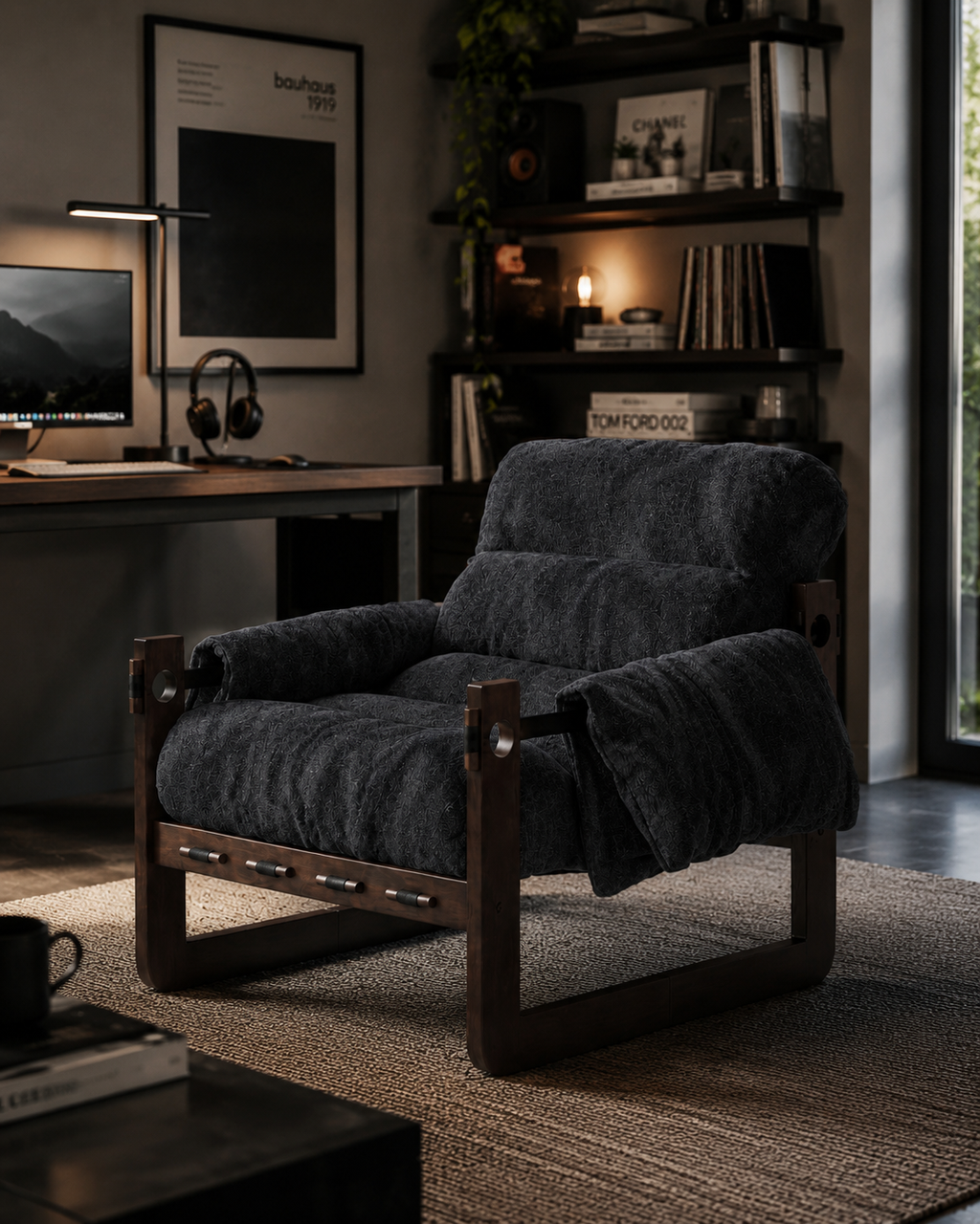 LEATHER LOUNGER