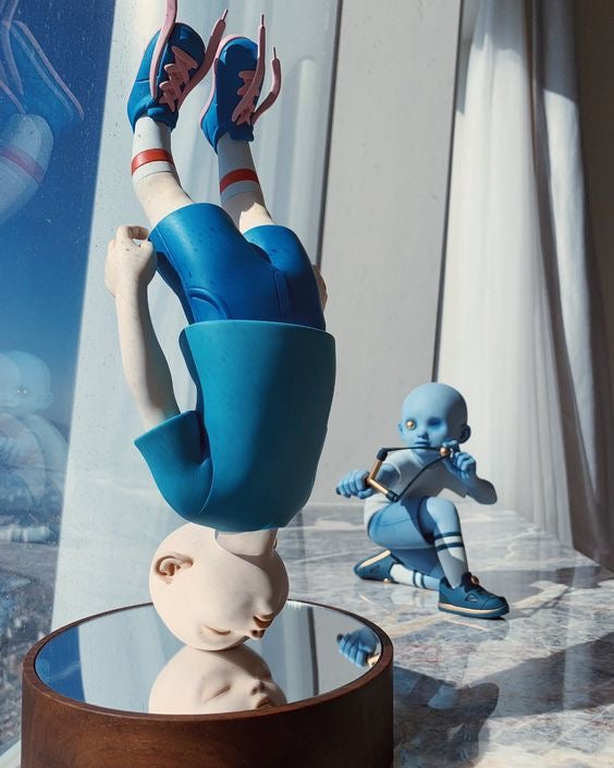 FREEFALL FIGURINE